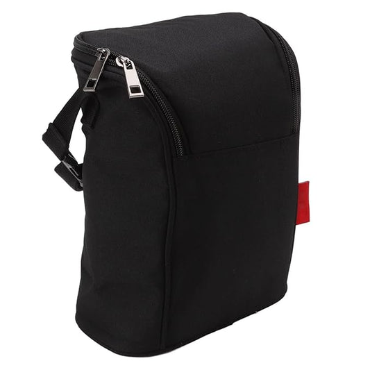 Keenso Baby Bottle Bag, Insulated Tote Pouch for Outdoor (Black)