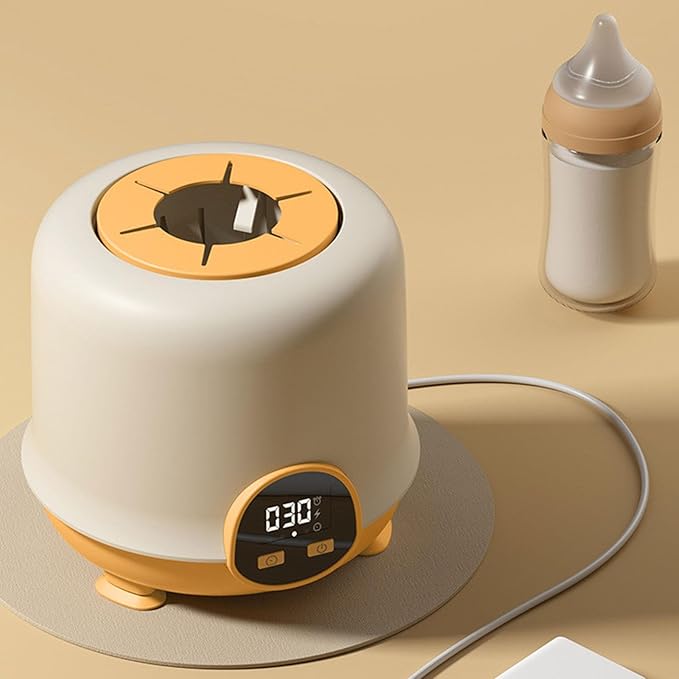 Automatic Baby Formula Mixer - 360-Degree Bidirectional Bottle Shaker, Anti-Bloating Milk Blender for Smooth Digestion, Smart Temperature-Controlled Mixing Device, Portable Low-Noise Milk Stirrer