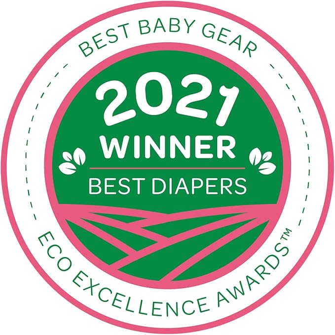 Bambo Nature Premium Eco-friendly Baby Diapers, Size 6 (35+ Lbs), 24 Count