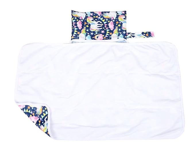 Baby Diaper Changing Mat Pad Foldable Compact 30inx18.5in (Star Horse)