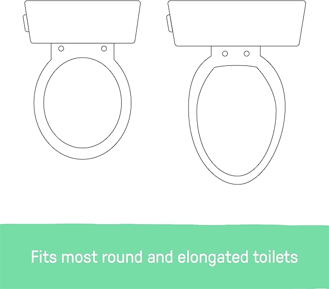 Ingenuity: ity by Ingenuity Flip & Sit Potty Seat 2pk (White) – Easy to Set Up & Remove Potty Training Seat That Attaches to Adult Toilet Seat