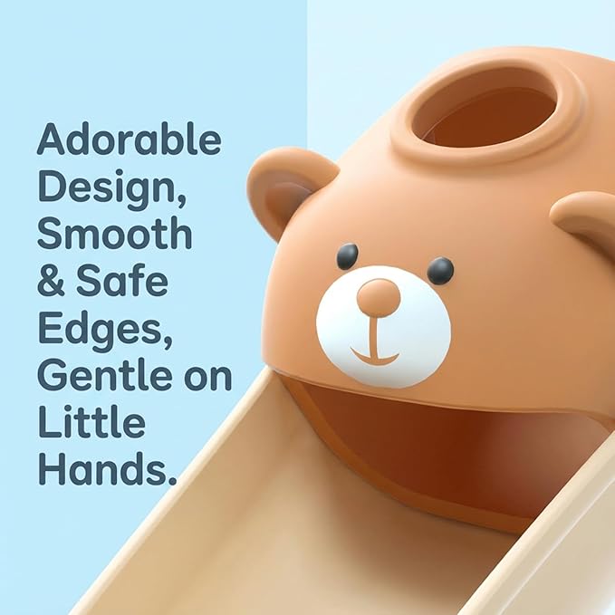 Skyroku Toddler Faucet Extender & Blue Bathtub Spout Cover, Sink Extender with Temperature Sensor for Bathroom Sinks, Kitchen, Bathtubs, Bundle and Save!