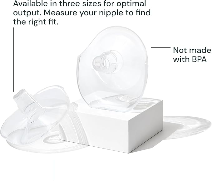 Willow Go - Breast Pump Replacement Part - 24mm Flanges - 2pk