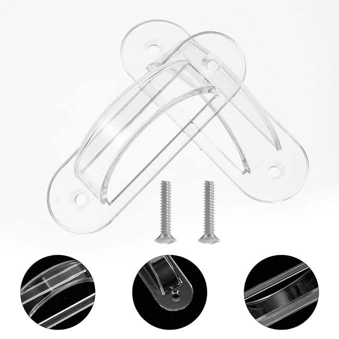 2 Pcs Switch Guard, Childproof Light Switchs Cover Guard, Prevent Accidental Power Interruptions, Clear Light Switch Lock Cover Keeps ON Or Off