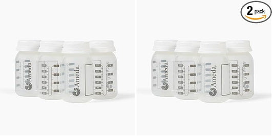 Ameda Breast Milk Storage Bottles (Pack of 2)