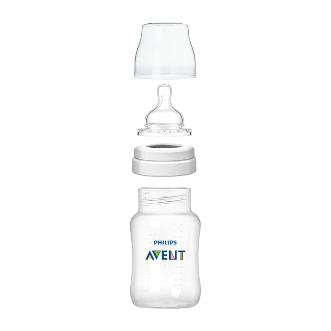 Philips Avent Anti-colic Baby Bottles Clear, 9oz 3 Piece