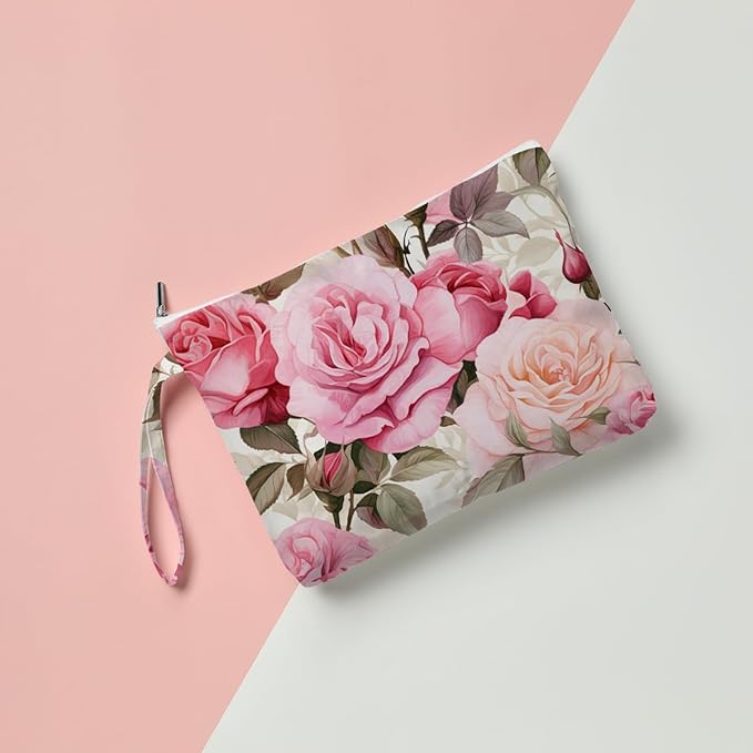 Fokongna Palm leaves Wet Bag Travel Wet Dry Bag Beach Bag Diaper Bag Wet Bag For Swimsuit Travel Makeup Bag Toiletry Bag