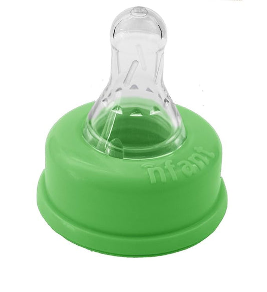 nfant | Bottle Feeding - 3X Standard Flow Nipple, Green (27ml/min), 4-Pack