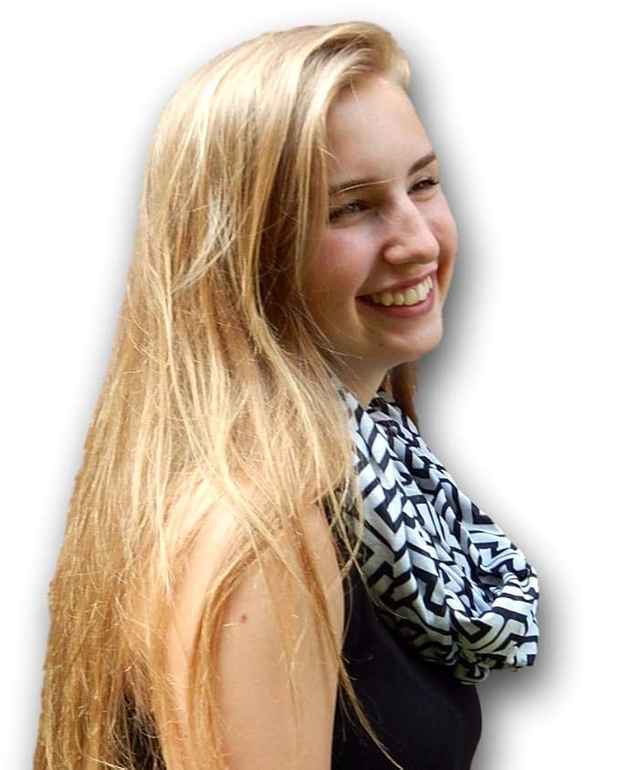 Infinity Nursing Scarf for Breastfeeding | Cover Hides Back for Discreet Privacy