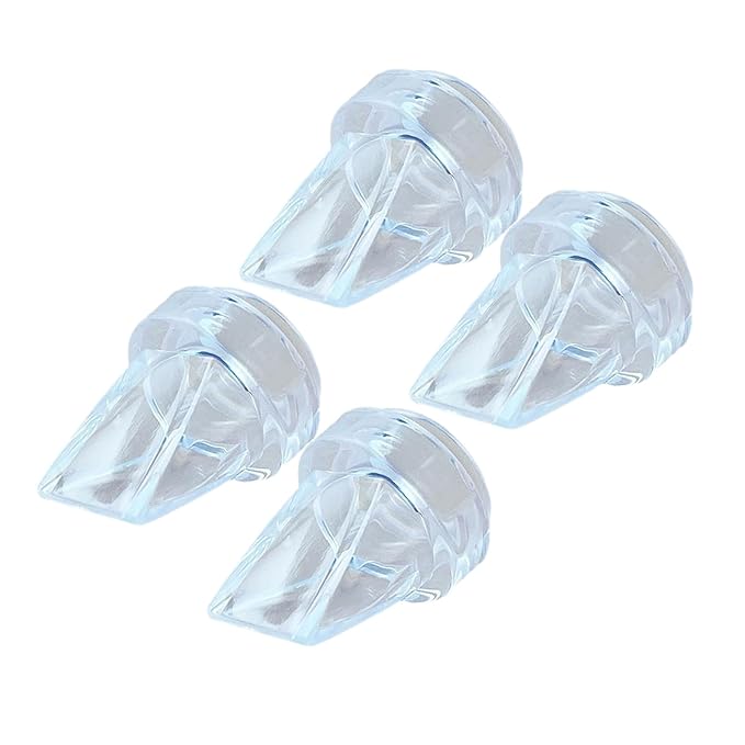 4pcs Silicone Duckbill Valves Rubber for Breast Accessories Maximize Milk Breast Pumps Silicone Breast Accessory Essential Silicone Duckbill Valves Convenient