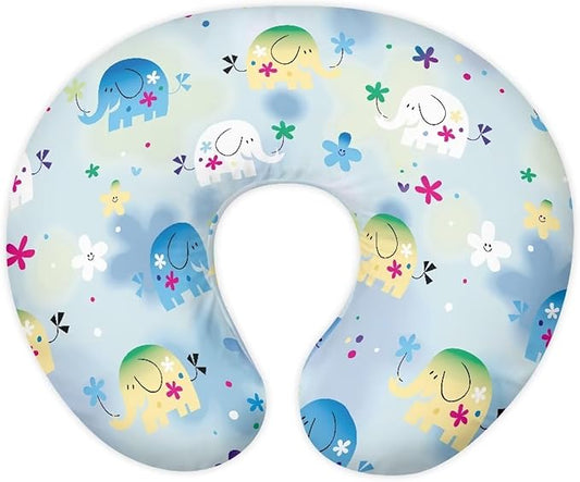 Cute Cartoon Elephant Nursing Pillow Cover Nursing Pillows for Breastfeeding Fits The Original Support for Breastfeeding Nipple Shields for Breastfeeding Newborn