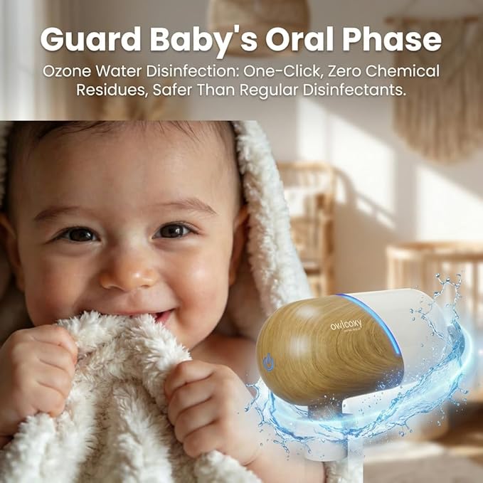 Ozone Water Disinfection Machine - Upgraded M9-Plus Series/Ozone Laundry System for Washing Machines/Safe and Effective Disinfection for Baby Items. (Without wall mounting accessories)