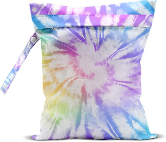 Cloth Diaper Wet Dry Bags Waterproof Reusable Travel Beach Pool Daycare Soiled Baby Items Yoga Gym Bag for Swimsuits or Wet Clothes