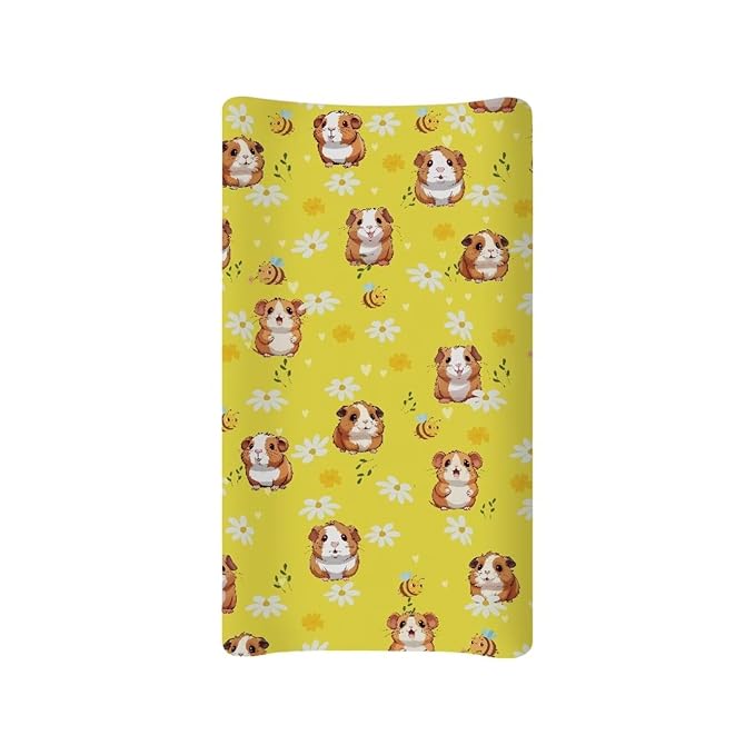 Hamster Paw Changing Pad Cover for Baby Bee Comfort Diaper Covers for Boys Soft Breathable Changing Pad Sheets Cover