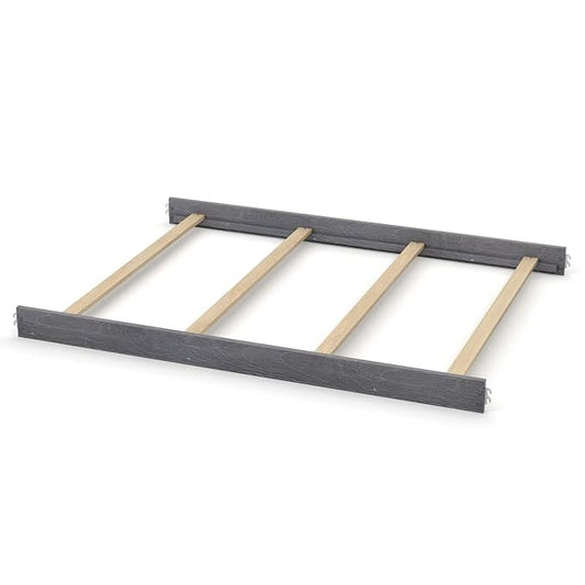 Full-Size Conversion Kit Bed Rails for Oxford, Soho, Ozlo & Avalon Baby Convertible Cribs - Solid Wood - Toddler and Adult Rail for Full-Size Bed - Nursery & Baby Furniture (Canyon Gray, Hook-On Kit)