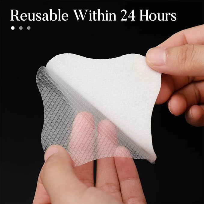 Frienda 40 Pieces Soothing Gel Pads Adjusting Hydrogel Reusable Pads Breastfeeding Essentials Nursing Pad Breast Pad Cooling Relief for Moms Sore Nipples from Pumping or Nursing