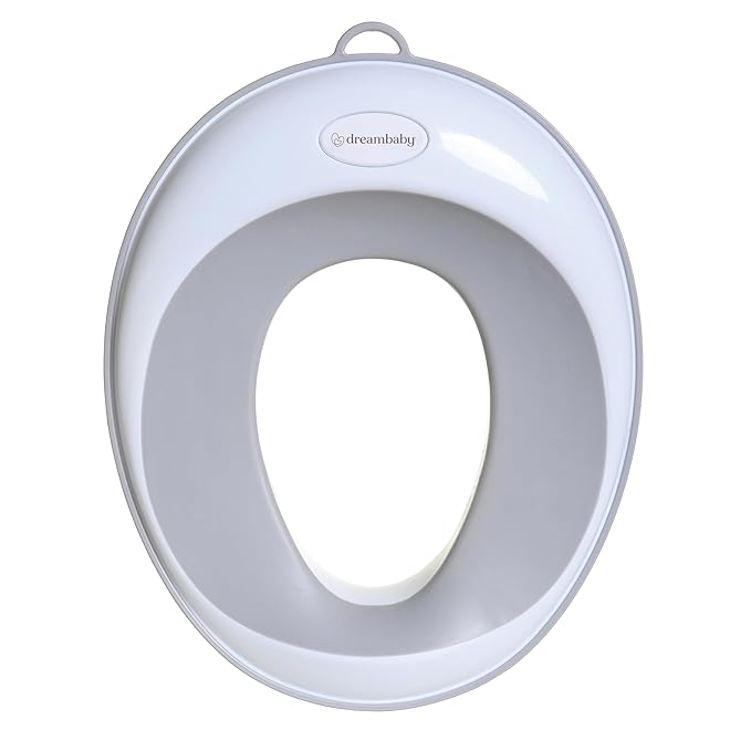 Dreambaby Non-Slip Potty Training Seat, Soft & Comfortable, Easy to Clean, Travel-Friendly, for Toddler Boys and Girls, Fits Round & Oval Toilets