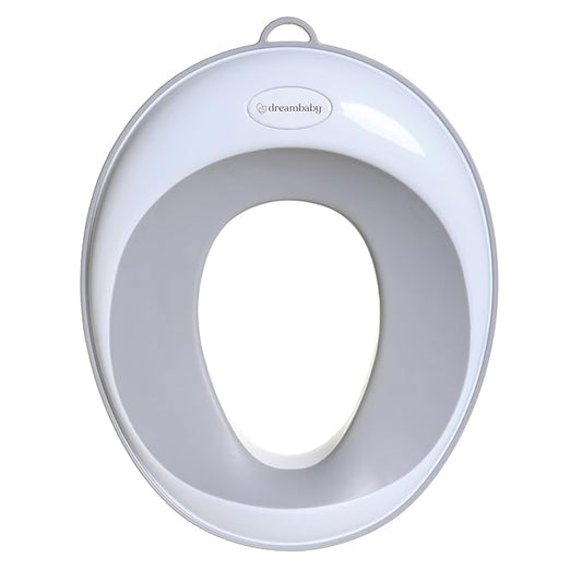 Dreambaby Non-Slip Potty Training Seat, Soft & Comfortable, Easy to Clean, Travel-Friendly, for Toddler Boys and Girls, Fits Round & Oval Toilets