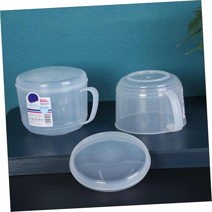 Baby Milk Cup 2-Pack Microwavable Feeding Mug with Lid and Handle 5.90X4.72X4.13In Portable Formula Preparation Bottle for Toddler Drinks