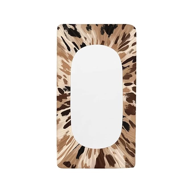 Leopard Print Changing Pad Cover for Baby Soft Baby Diaper Change Table Pad Covers Waterproof Changing Pads Liners for All Season Gift for Holiday
