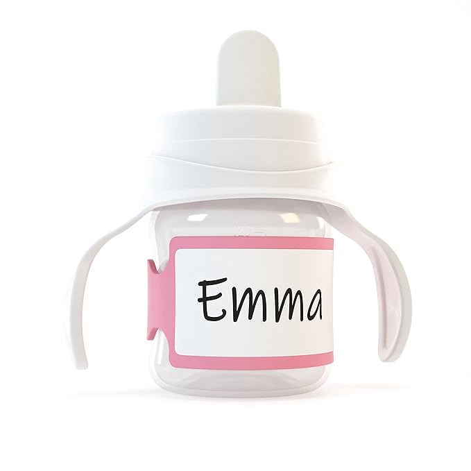 Pumpkin Doodle Permanent Write-on Labels for Bottles/Sippy Cups/Food Containers 6pcs (Multi-Pack)