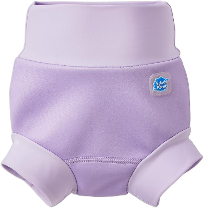 Splash About Happy Nappy Reusable Swim Diaper, Lilac, 3-4 Years