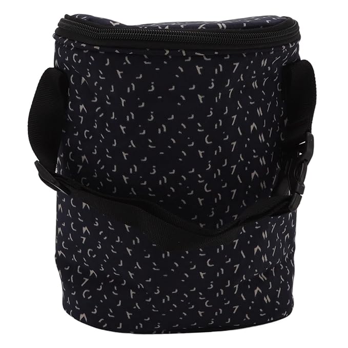 Garosa Breastmilk Bottle Thermal Bag Breastmilk Cooler Bag Bottle Storage Bag Insulation Tote Pouch Stylish Large Capacity for Nursing Mom Lunch(Dark Blue)
