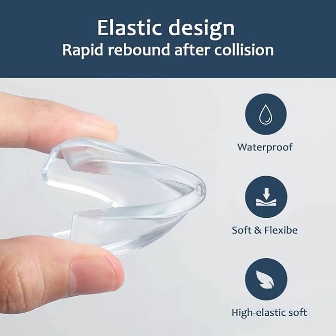 Corner Guards, 12 Pieces Corner Protectors for Furniture Against Sharp Corner Safety Table Guard Corner Protectors 3 Shapes Mixed Pack