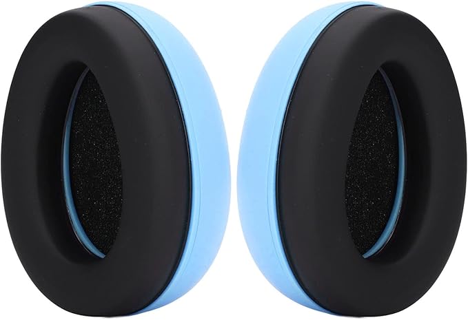 VGEBY Baby Ear Muffs, Infant Ear Muffs Noise Cancelling Soft Padded Design Baby Ear Headphones with Elastic Headband(Blue)