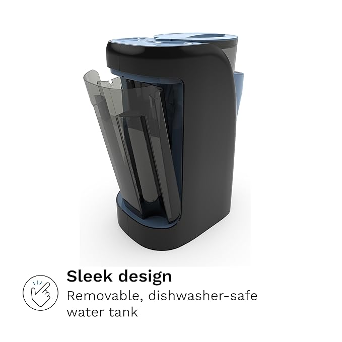 Baby Brezza Formula Pro Advanced Formula Dispenser Machine - Automatically Mix a Warm Formula Bottle Instantly - Easily Make Bottle with Automatic Powder Blending, Slate