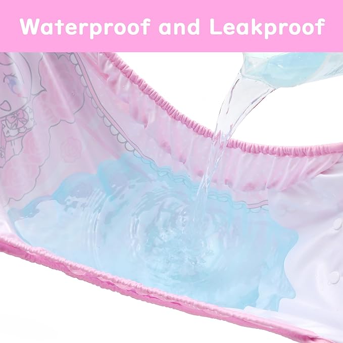 Littleforbig Washable Adjustable Reusable Waterproof Cloth Adult Diaper Wrap Cover - Little Beauty