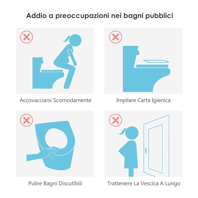 Disposable Toilet Seat Covers - 30 Counts Waterproof Individually Wrapped Portable Travel Toilet Seat Covers for Adults Kids Toddler Potty Training Public Toilet, Lengthened Size 16x24 Inch, 3 Packs