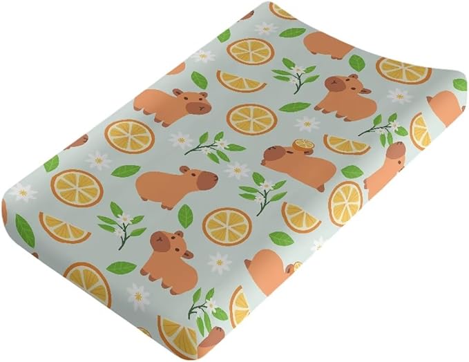 Changing Pad Covers for Boys Girls Carddle Sheet Set for Baby Boys Girls Breathable & Washable Cover