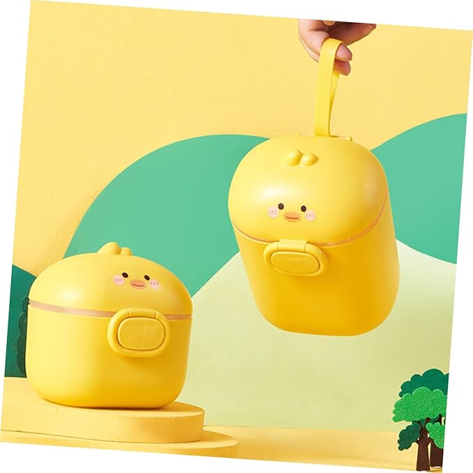 UPKOCH Cartoon Design Portable Formula Dispenser Formula Storage Tank Milk Powder Dispenser Pcs
