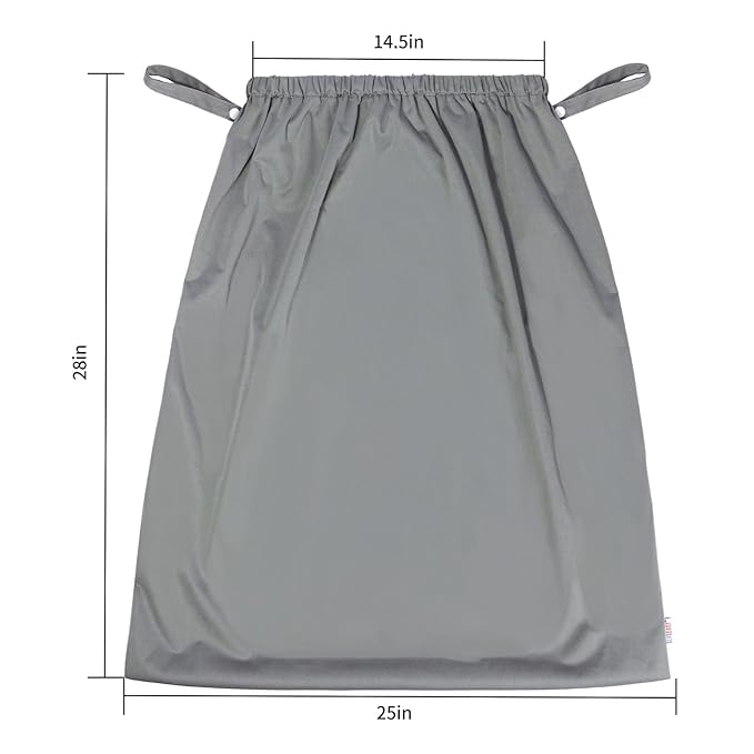 ALVABABY Reusable Diaper Pail Liner for Baby Cloth Diaper,Rubbish Bag,Laundry,Kitchen Garbage Cans 25 * 14.5 * 28in Gallons Laundry Bag LLM-B29