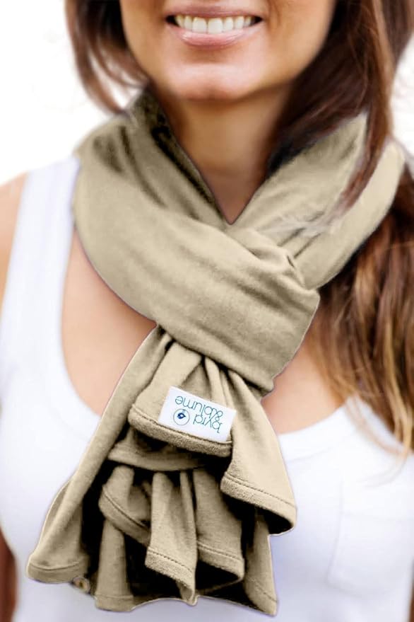 Byrd & Blume Maternity Nursing Cover Breathable Lightweight Breastfeeding Cover Wrap Shawl Scarf Poncho Full 360