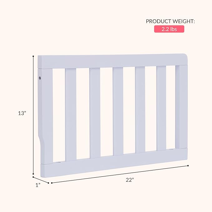 Sweetpea Baby Rose/Tiana Convertible Crib Toddler Guard Rail