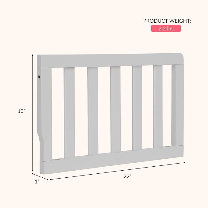 Sweetpea Baby Rose/Tiana Convertible Crib Toddler Guard Rail