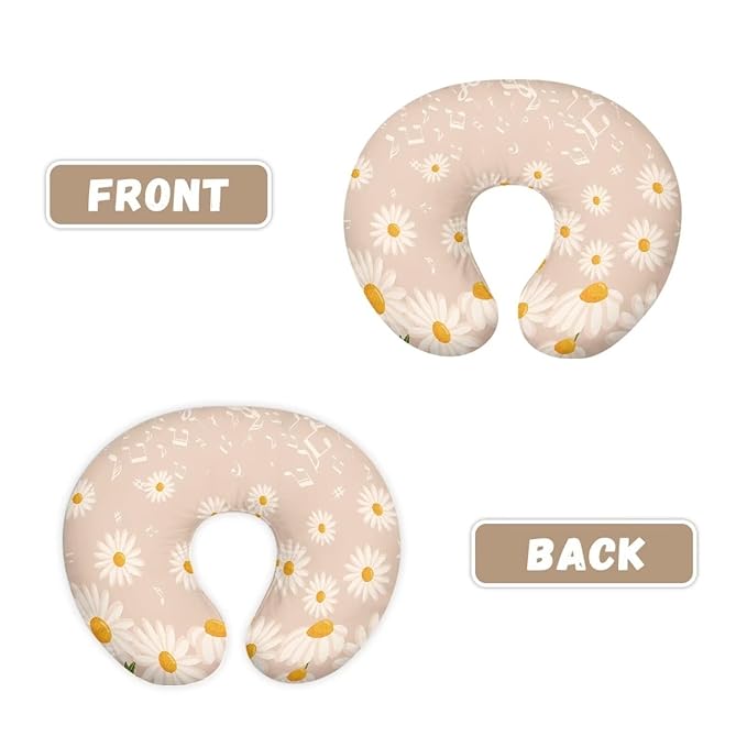 Daisy Notes Nursing Pillow Cover Fits The Original Support Pillow for Breastfeeding and Bottle Feeding Breastfeeding Pillow Slipcover for Baby Boys & Girl