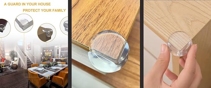 Corner Protector Baby, Table Corner Guards & Edge Protector for Baby & Baby Safety, Corner Guards for Furniture (24)