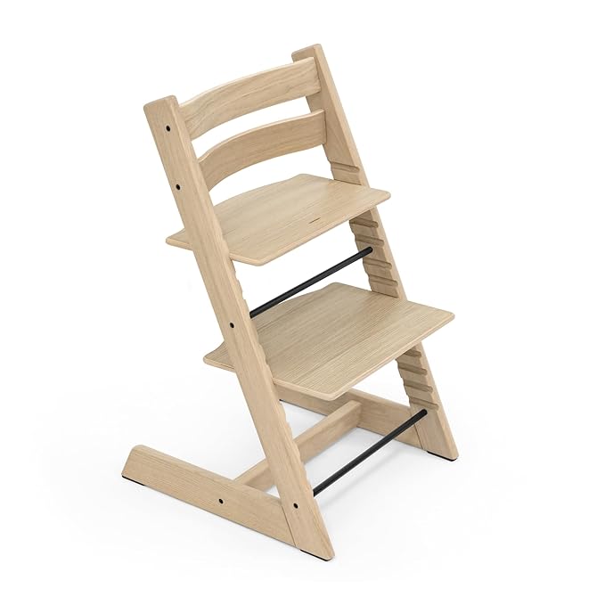 Tripp Trapp by Stokke Adjustable Natural Oak Wood Baby High Chair (Chair Only)