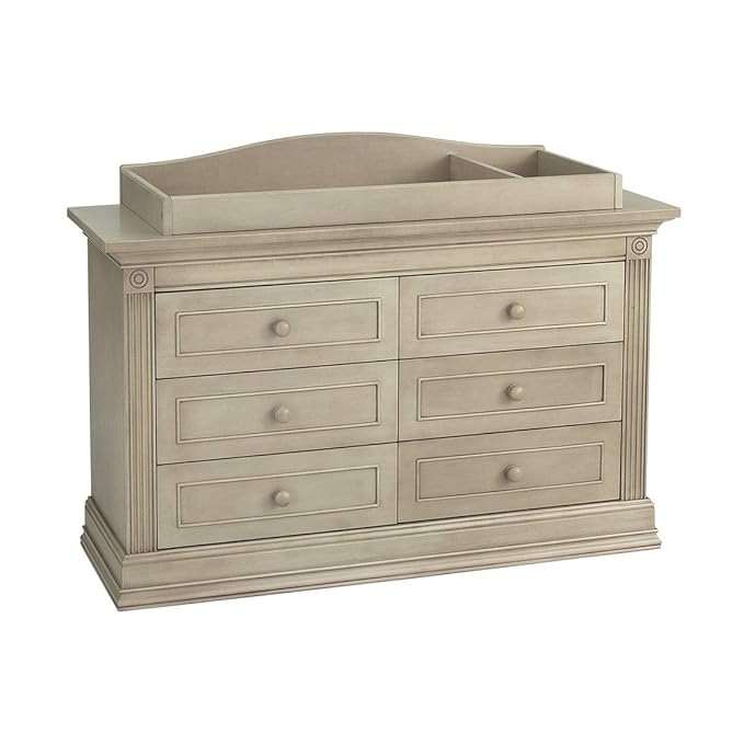 Baby Cache Natural Hardwood Changing Station Table Topper | Montana Collection | Driftwood