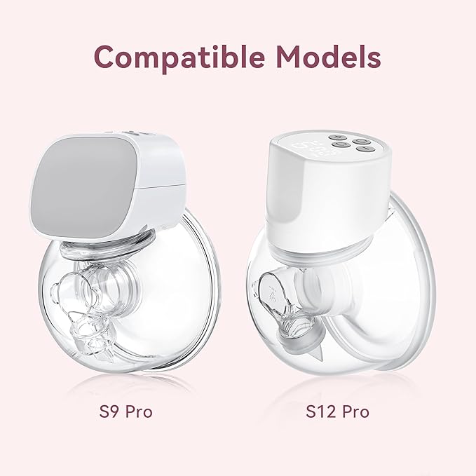 S9 Pro / S12 Pro / S9 / S12 Duckbill Valve Silicone Diaphragm, Compatible with momcozy Breastpump, Replacement Parts Accessories