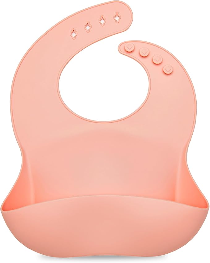 Loulou Lollipop Soft, Waterproof Silicone Feeding Bib