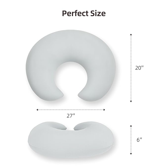 Susurration 2 Pack Nursing Pillow Cover,Ultra Soft and Stretchy Compatible with Boppy Breastfeeding Pillow,Comfortable and Skin-Friendly Slipcovers for Newborn Boys & Girls(Green Plaid)