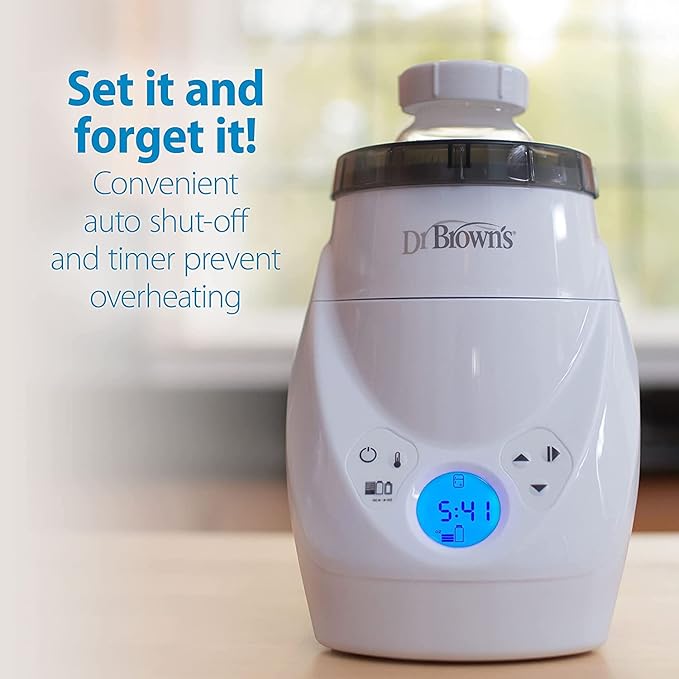 Dr. Brown's Milk Spa Breast Milk & Bottle Warmer with Microwave Steam - for Baby Bottles, Nipples, Bottle Parts, Pacifiers, Teethers and Breast Pump Parts