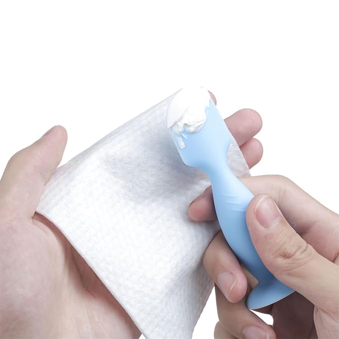 Baby Diaper Cream Spatula Silicone Diaper Cream Brush Butt PasteSpatula Diaper Cream Applicator Flexible