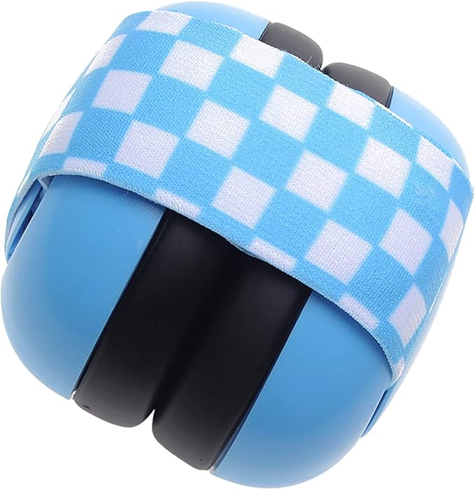 Holiberty Infant Ear Muffs Baby Noise Canceling Headphones 0-18 Months Hearing Protection Earmuffs for Travel,Sleep