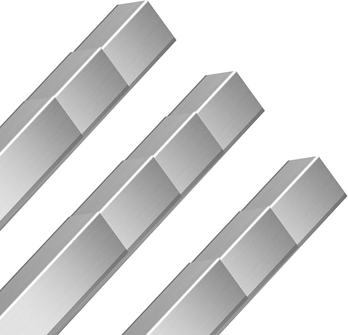 10pcs Metal Aluminum Steel Corner Guards 48” Metal Wall Corner Protector Guard for Walls (1.6 x 1.6 x 48 inch)