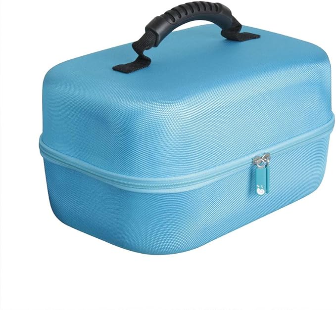 Hermitshell Hard Travel Case for Spectra S1 S2 Plus Electric Breast Milk Pump (Blue)